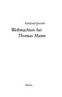 Cover of: Weihnachten bei Thomas Mann