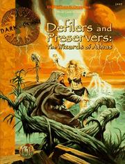 Cover of: Defilers and Preservers: The Wizards of Athas (AD&D Dark Sun Accessory)