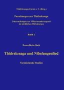 Cover of: Thidrekssaga und Nibelungenlied: vergleichende Studien