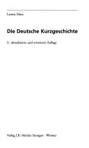 Cover of: Die deutsche Kurzgeschichte