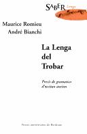 Cover of: La lenga del trobar by Maurice Romieu
