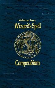 Cover of: Wizard's Spell Compendium, Vol. 2 by Inc. TSR