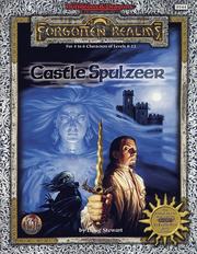 Cover of: Castle Spulzeer (AD&D Fantasy Roleplaying, Forgotten Realms/Ravenloft)