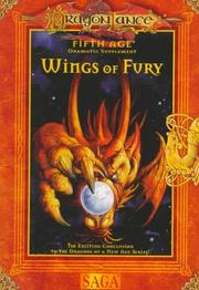 Cover of: WINGS OF FURY (Dragonlance Fifth Age Dramatic Adventure Game)
