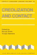 Creolization and Contact cover