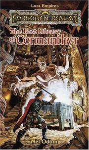 Cover of: The Lost Library of Cormanthyr by Mel Odom.