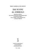 Cover of Dai suoni al simbolo