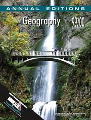 Cover of: Geography 99/00 (Geography, 99/00)