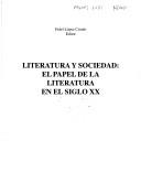 Cover of: papel de la literatura en el siglo XX