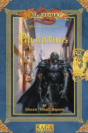 Cover of: Palanthas (Dragonlance, 5th Age, SAGA System) | Steven Brown