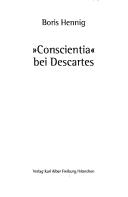 Cover of: "Conscientia" bei Descartes