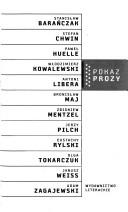 Cover of: Pokaz prozy by Stanislaw Baranczak ... [et al.].