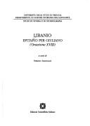 Cover of: Epitafio per Giuliano: orazione 18.