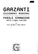 Cover of: Parole straniere nella lingua italiana by Tullio De Mauro, Tullio De Mauro