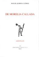 Cover of: De Morelia callada