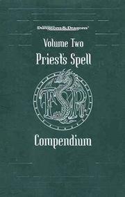 Cover of: Priest's Spell Compendium, Volume 2