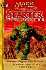 Cover of: OFFL STARTER GM STRATEGY (Magic the Gathering Series)