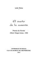 Cover of: El sueño de la ausente by Lydia Pinkus