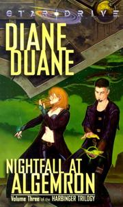 Cover of: Nightfall at Algemron (Star*Drive Harbinger Trilogy, Vol. 3) by Diane Duane