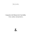 Canções de Dinorá de Carvalho by Flávio Cardoso de Carvalho