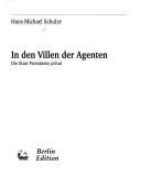 Cover of: In den Villen der Agenten: die Stasi-Prominenz privat