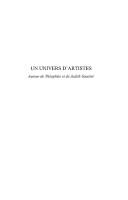 Cover of: Un univers d'artistes by Agnès de Noblet