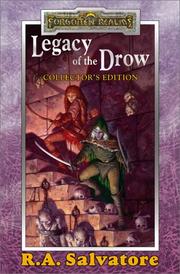 Cover of: Legacy of the Drow by R. A. Salvatore, R. A. Salvatore