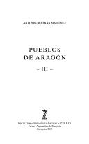 Cover of: Pueblos de Aragón