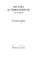 Cover of: Apuntes autobiográficos y otros papeles