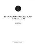 Cover of: Niccolò Tommaseo e il suo mondo: patrie e nazioni