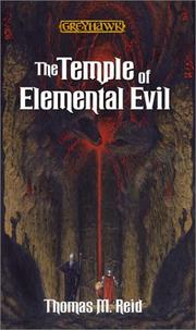 Cover of: The Temple of Elemental Evil (Greyhawk Classics)
