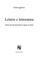 Cover of: Lettere e letteratura