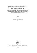 Englisches Interesse am Kaiserreich by Günter Hollenberg