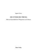 Cover of: ethische Übung: Ethik und Sprachkritik bei Wittgenstein und Sokrates