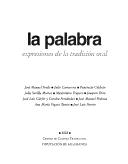 Cover of: La palabra by José Manuel Fraile... [et al.].