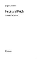 Cover of: Ferdinand Piëch: Techniker der Macht
