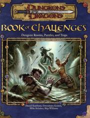 Cover of: Book of Challenges: Dungeon Rooms, Puzzles, and Traps (Dungeons & Dragons d20 3.0 Fantasy Roleplaying)