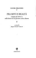 Cover of: Fra mito e realtà by Georg Morris Cohen Brandes