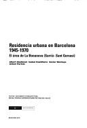 Cover of: Residencia urbana en Barcelona by Albert Aballanet ... [et al.].