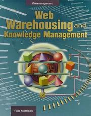 Cover of: Web Warehousing and Knowledge Management (Enterprise Computing Series) by Rob Mattison