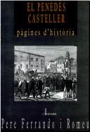 Cover of: El Penedès casteller by Pere Ferrando i Romeu