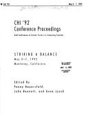 Cover of: Striking a balance | CHI 