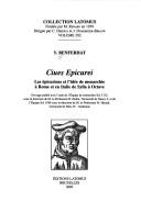 Cover of: Ciues epicurei: les épicuriens et l'idée de monarchie à Rome et en Italie de Sylla à Octave