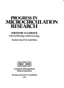 Cover of: Progress in microcirculation research