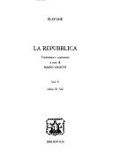 Cover of: La Repubblica by Πλάτων