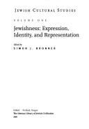 Jewish Cultural Studies by Simon Bronner