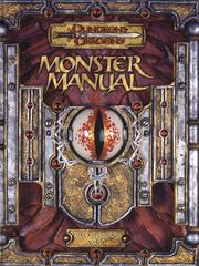 Cover of: Monster Manual: Core Rulebook III (Dungeons & Dragons d20 3.5 Fantasy Roleplaying)