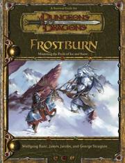 Cover of: Frostburn by Wolfgang Baur, James Jacobs, George Strayton