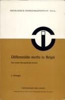 Front cover of Differentiële sterfte in België by Luc Delanghe