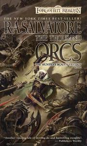 Cover of: The thousand Orcs by R. A. Salvatore